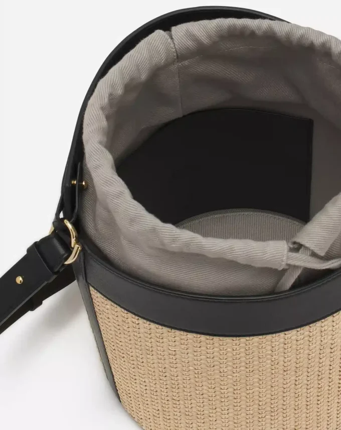Séquence Raffia-Beuteltasche