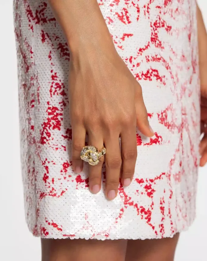 Strass-Ring „Melodie”