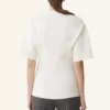 T-Shirt aus Baumwollfleece T-Shirt aus Baumwollfleece