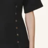 T-Shirt aus Baumwollfleece und Kaschmir T-Shirt aus Baumwollfleece und Kaschmir