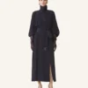 Trenchcoat aus Charmeuse