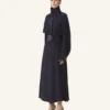 Trenchcoat aus Charmeuse