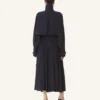 Trenchcoat aus Charmeuse