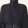 Trenchcoat aus Charmeuse
