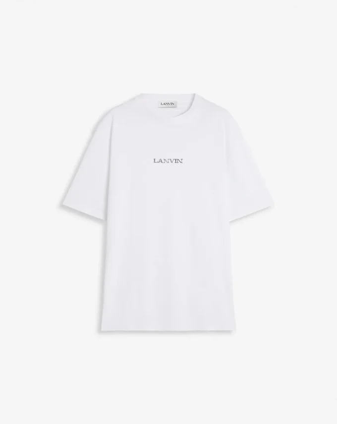 Unisex-T-Shirt mit Lanvin-Logo
