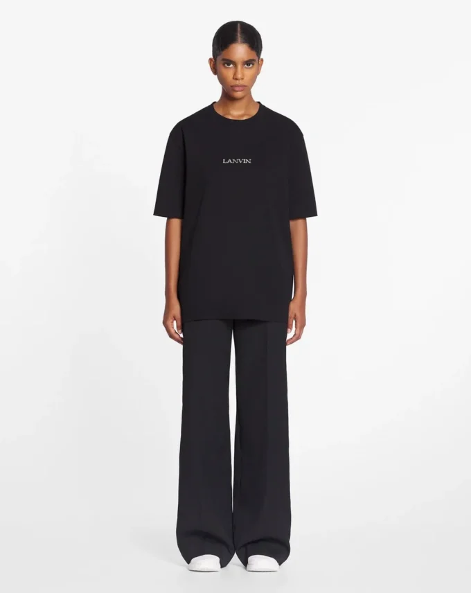 Unisex-T-Shirt mit Lanvin-Logo