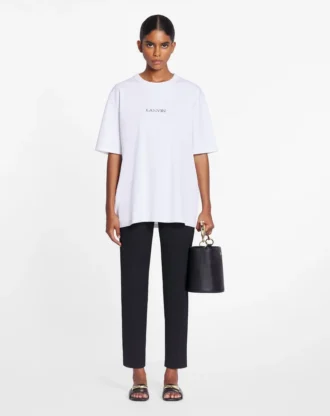 Unisex-T-Shirt mit Lanvin-Logo