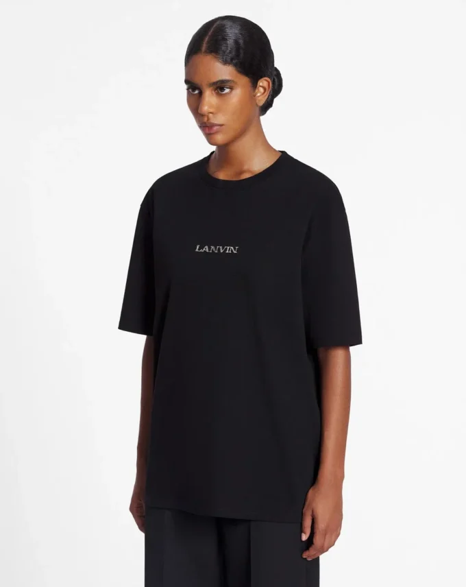 Unisex-T-Shirt mit Lanvin-Logo
