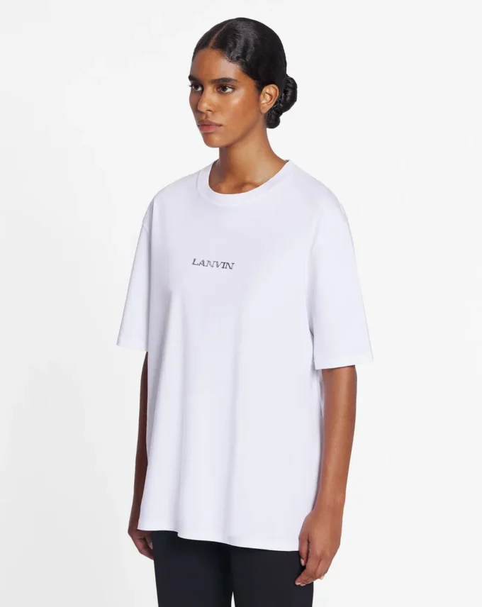 Unisex-T-Shirt mit Lanvin-Logo