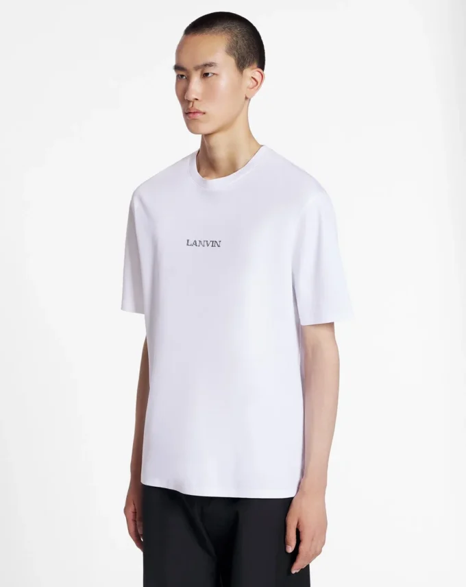 Unisex-T-Shirt mit Lanvin-Logo