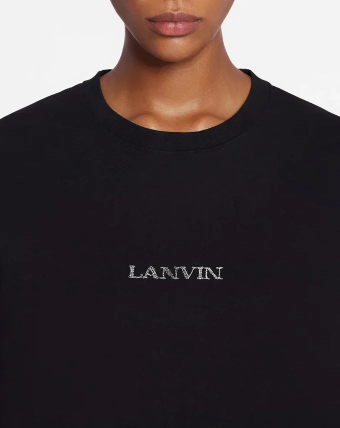 Unisex-T-Shirt mit Lanvin-Logo