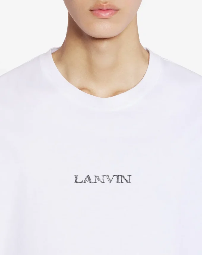 Unisex-T-Shirt mit Lanvin-Logo