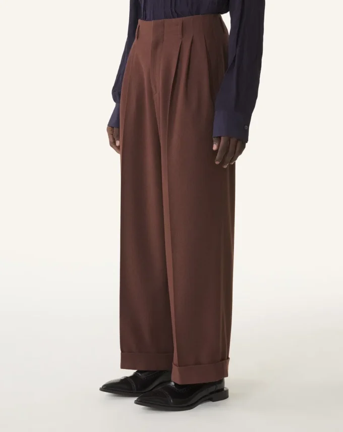 Weite Flanellhose Weite Flanellhose