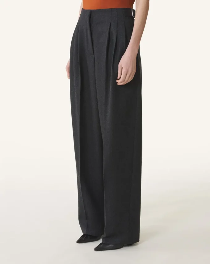 Weite Flanellhose Weite Flanellhose