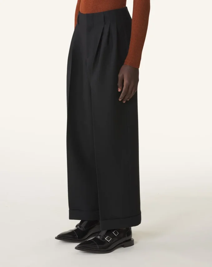 Weite Flanellhose Weite Flanellhose