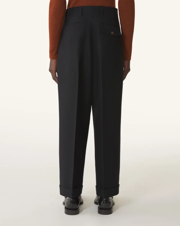 Weite Flanellhose Weite Flanellhose
