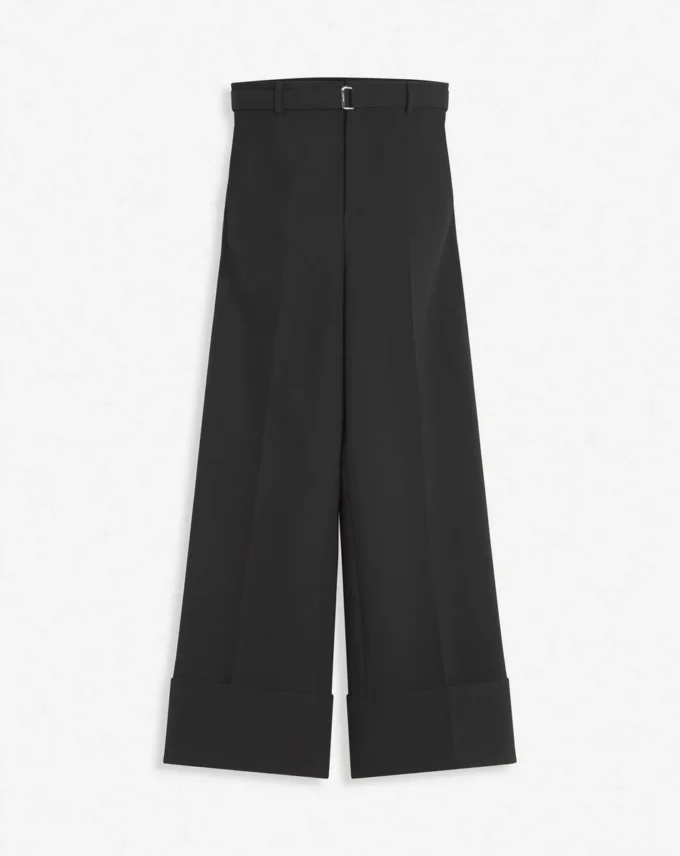 Weite Hose mit Umschlag Weite Hose mit Umschlag
