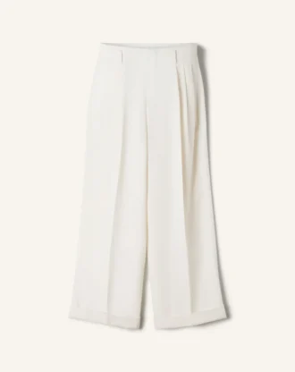 Weite Wollhose