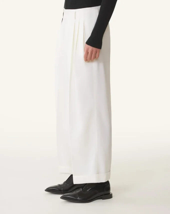 Weite Wollhose Weite Wollhose