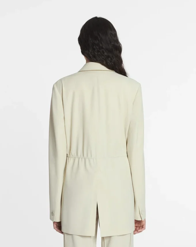 Wollmischjacke mit Gürtel Wollmischjacke mit Gürtel