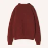 Wollpullover mit Rautenmuster