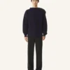 Wollpullover mit Rautenmuster