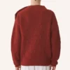Wollpullover mit Rautenmuster