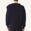 Wollpullover mit Rautenmuster