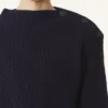 Wollpullover mit Rautenmuster