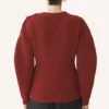 Wollpullover mit Rippstrick