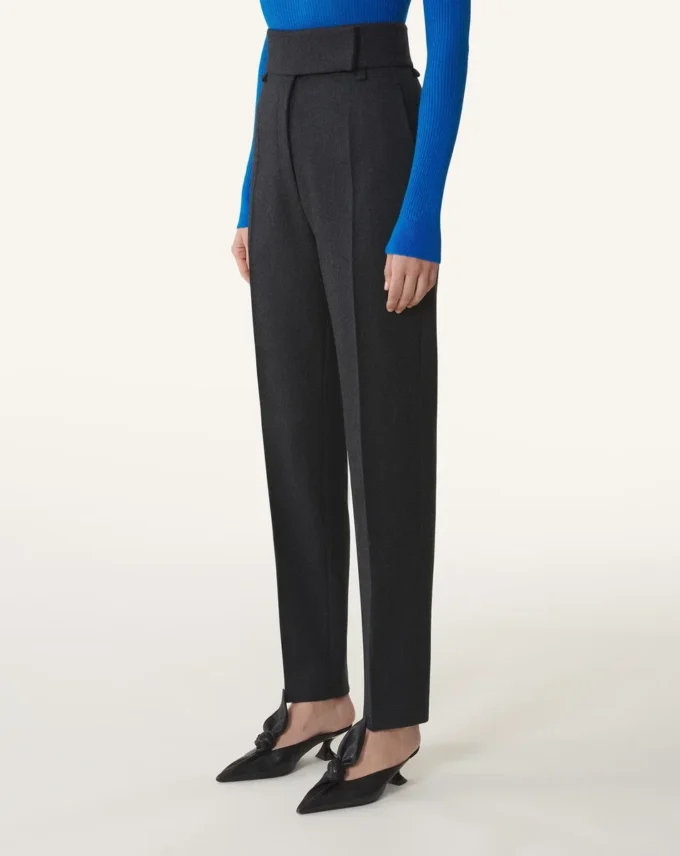 Zigarettenhose aus Flanell Zigarettenhose aus Flanell