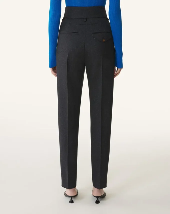Zigarettenhose aus Flanell Zigarettenhose aus Flanell